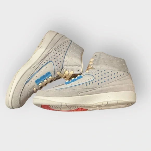 NEW Air Jordan 2 Retro SP x Union LA Grey Fog Men’s 9 NWT w/ box